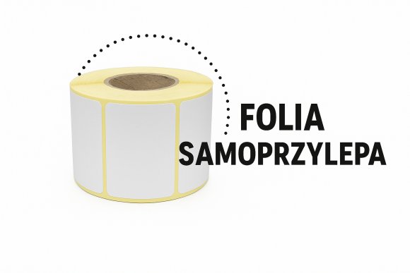 Etykiety Termiczne samoprzylepne 50x30mm - rolka 1000 szt. 2