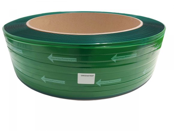 Taśma do bandowania spinania PET Zielona 16mm/0,80mm/1200m