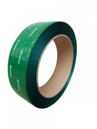 Taśma do bandowania spinania PET Zielona 16mm/0,80mm/1200m 2