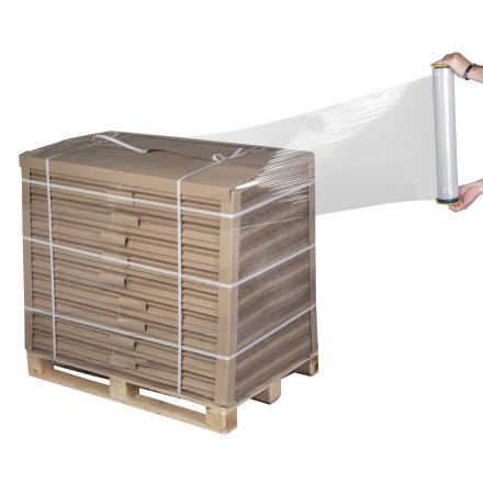 Folia stretch transparent HarmadonThinCore™ 2,35kg / 23µm / 203m 7