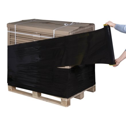Folia stretch czarna HarmadonThinCore™ 2,35kg / 23µm / 203m 5