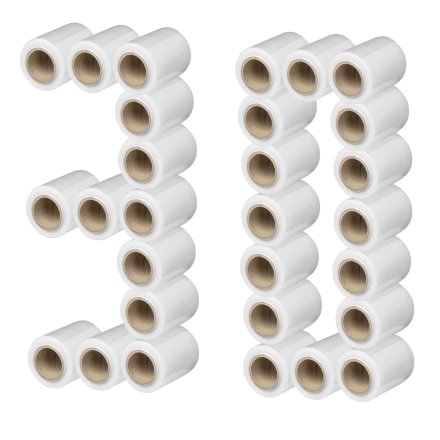 Folia stretch mini rap transparent 10cm/300g/130mb/FI50mm - 30 szt.