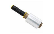 Mini stretch granat transparent Fi 38 mm z dyspenserem ręcznym do profesjonalnego pakowania przesyłek kurierskich i zabezpieczania towarów