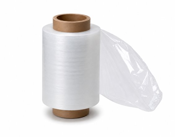 Folia stretch mini rap transparent 14cm/300g/130mb/FI38mm