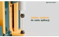 Dyspenser do folii stretch Harmadon SF 77621 bez tulei, solidna konstrukcja i ergonomiczny uchwyt do pakowania oraz zabezpieczania przesyłek w magazynie
