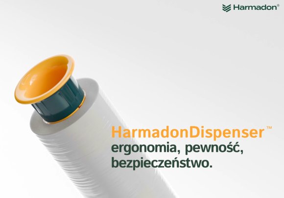 Zestaw RefillPack HarmadonCoreless™ HC200 – folia stretch beztubowa transparent 8 rolek 8