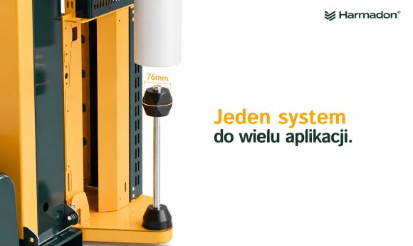 Zestaw StarterPack HarmadonCoreless™ HC200 – folia stretch beztubowa transparent 6 rolek + dyspenser 5