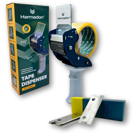 Dyspenser do taśmy pakowej 50 mm Harmadon™ RTS-82891 + Wymienne ostrze