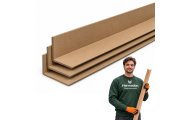 Kątownik tekturowy 70x70x3 mm długość 1,2 m do ochrony narożników i krawędzi towarów podczas pakowania i transportu