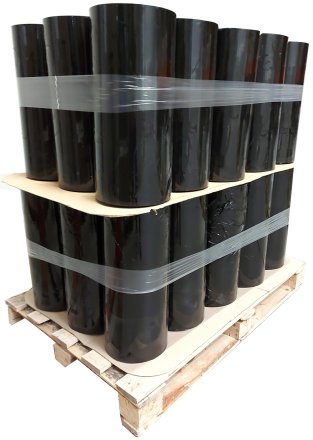 Zestaw do zabezpieczania palet – Kątowniki tekturowe 35x35x3mm 1,2 m + Opaski stabilizujące stretch Transparentne 7