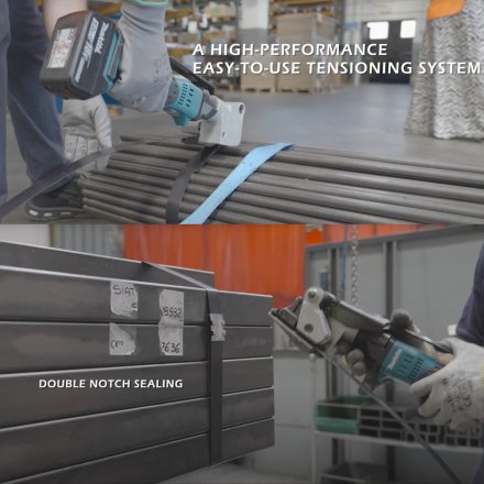 SIAT ELECTRA™ M25 - Napinacz i zgrzewarka do taśm stalowych 25 mm 4