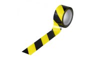 Taśma ostrzegawcza do znakowania żółto/czarna klejąca 50mm/33m 3