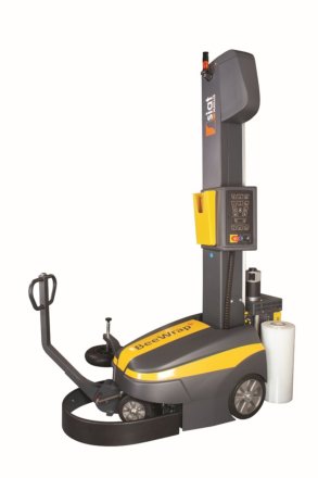 Owijarka do palet SIAT BeeWrap  - robot samojezdny - zmotoryzowany rozciąg do 240% ,,LP'' 2