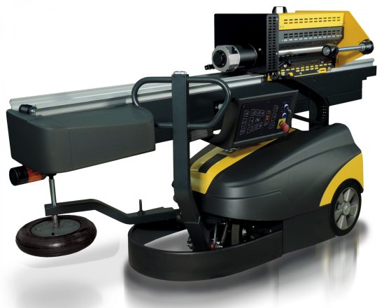 Owijarka do palet SIAT BeeWrap  - robot samojezdny - zmotoryzowany rozciąg do 240% ,,LP'' 3