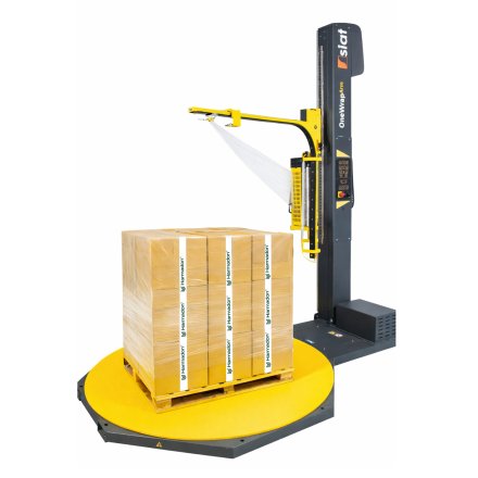 Owijarka do palet SIAT One Wrap Arm - automatyczna  - głowica ze zmotoryzowanym rozciągiem 240% ,,LP''