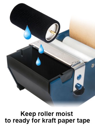 Dyspenser aplikator do taśmy pakowej wodnej zaklejarka ET-377 2