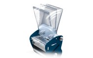 Dyspenser do taśmy pakowej Harmadon RT-802 z osłoną ostrza pushflap i metalowym mechanizmem tnącym do bezpiecznego zaklejania kartonów i paczek