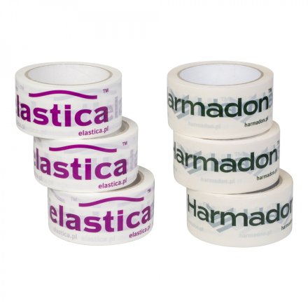 Taśma z nadrukiem 48/60 m - 1 kolor nadruku - klej Hot Melt 2