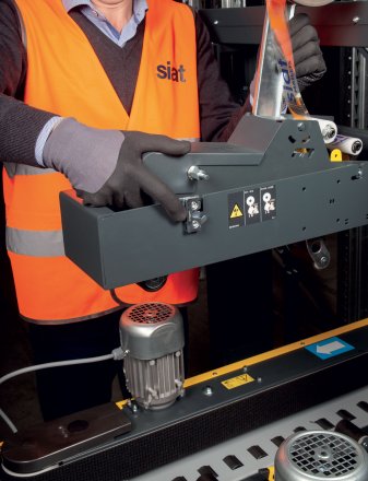 SIAT NASTRO SB™ M8 - Zaklejarka do dużych kartonów, mobilna, półautomatyczna 4