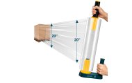 Dyspenser do folii stretch SF5008 z folią równomierne rozwijanie szerokości stabilny naciąg do owijania palet i zabezpieczania ładunków podczas transportu i magazynowania
