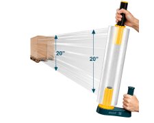 Dyspenser do folii stretch SF5008 z folią równomierne rozwijanie szerokości stabilny naciąg do owijania palet i zabezpieczania ładunków podczas transportu i magazynowania