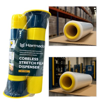 Dyspenser odwijacz do folii beztulejowej Harmadon SF-77621  - FI 76 mm 4
