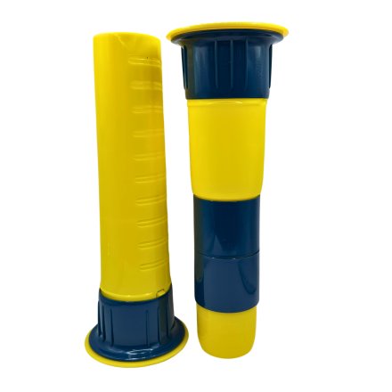Dyspenser do folii stretch Harmadon SF 77621 bez tulei, solidna konstrukcja i ergonomiczny uchwyt do pakowania oraz zabezpieczania przesyłek w magazynie