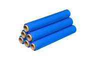 Folia stretch niebieska HarmadonThinCore™ 1,35kg / 23µm / 110m - 6 SZT.