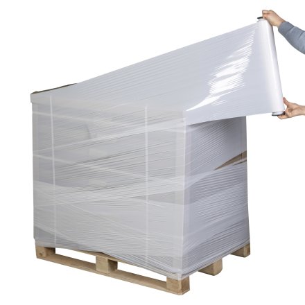 Folia stretch biała HarmadonThinCore™ 1,35kg / 23µm / 110m 5