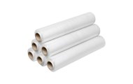 Folia stretch transparentna ręczna 500 mm 17 µm 2,35 kg w zestawie rolek, bardzo wytrzymała i elastyczna do pakowania oraz zabezpieczania towarów