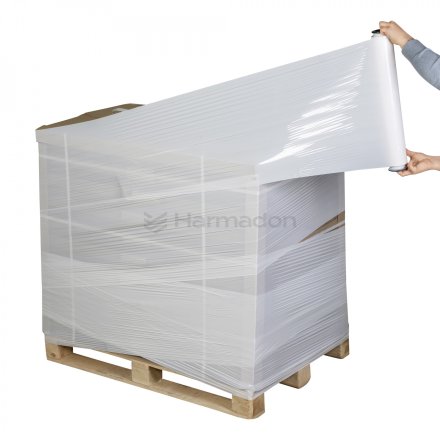 Folia stretch biała HarmadonThinCore™ 2,35kg / 23µm / 203m 5