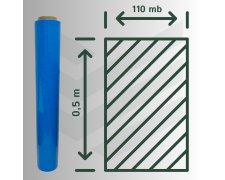 Folia stretch niebieska HarmadonThinCore™ 1,35kg  /  23µm  /  110m - 6 SZT. 4