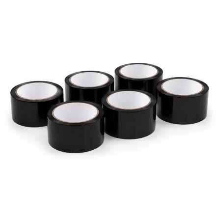 Taśma pakowa polipropylenowa HarmadonTape™ Akryl Czarna 48 mm × 45 m 4