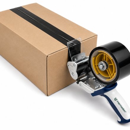 Taśma pakowa polipropylenowa HarmadonTape™ Akryl Czarna 48 mm × 45 m 3