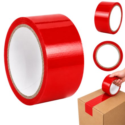 Taśma pakowa polipropylenowa HarmadonTape™ Akryl Czerwona 48 mm × 45 m 2