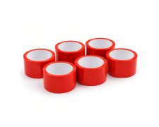 Taśma pakowa polipropylenowa HarmadonTape™ Akryl Czerwona 48 mm × 45 m 4
