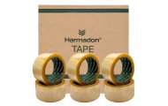 Taśma pakowa HarmadonTape™  Solvent Transp.  - 48/66 metrów!