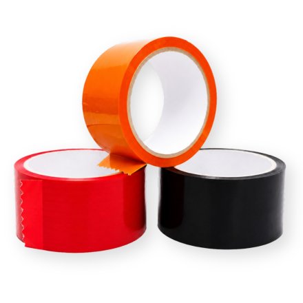 Taśma pakowa polipropylenowa HarmadonTape™ Akryl Czarna 48 mm × 45 m 7