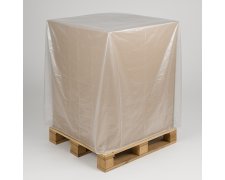 Kaptury na palety HarmadonHood™ EKO  /  100% RECYKLING  /  PALETA PRZEMYSŁOWA 120x100 H150cm /  NA BIBAGI 5