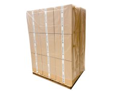 Kaptury na palety HarmadonHood™ EKO  /  100% RECYKLING  /  PALETA PRZEMYSŁOWA 120x100 H150cm /  NA BIBAGI 2