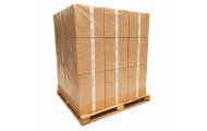 Kaptury na palety HarmadonHood™ EKO  / 100% RECYKLING / UV 6M / PALETA PRZEMYSŁOWA 130x110x150 cm / NA BIG BAGI