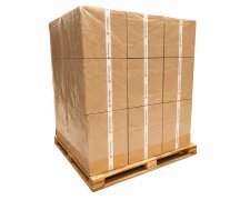 Kaptury na palety HarmadonHood™ EKO   /  100% RECYKLING  /  UV 6M  /  PALETA PRZEMYSŁOWA 130x110x150 cm  /  NA BIG BAGI