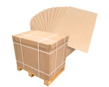 Przekładka tekturowa 1200x800 mm lita 300 g / m² - 2000 szt.