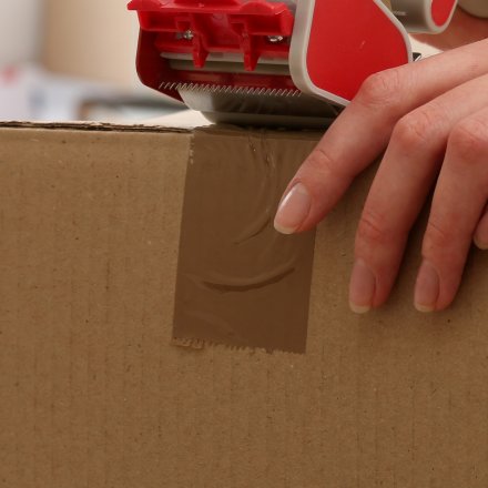 Taśma pakowa HarmadonTape™ EcoSolvent Brąz - 48 / 66 metrów! 3