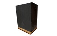 Kaptury na palety HarmadonHood™ EKO CZARNY / 100% RECYKLING/ UV 6M / PALETA PRZEMYSŁOWA 120x100x150 cm / BIG BAGI 2