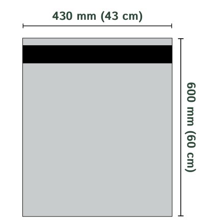 Foliopak koperta kurierska  430x600mm/50mic - op. 50 szt. 5