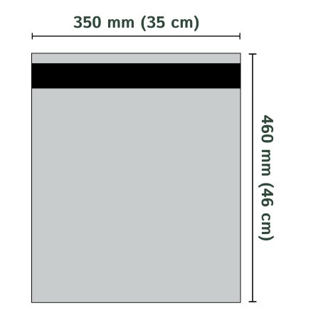 Foliopak koperta kurierska 350x460mm/50mic - op. 50 szt. 5