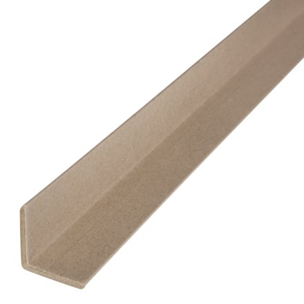 Kątownik tekturowy 50x50 mm z grubej tektury do zabezpieczania narożników palet i kartonów oraz wzmacniania ładunków podczas transportu i składowania