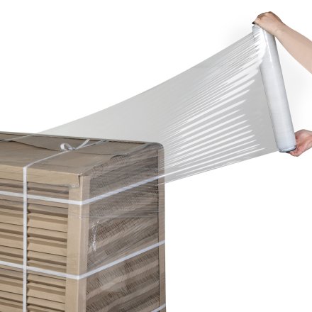 Folia stretch beztubowa transparent HarmadonCoreless™ 2,15kg/17µm 5