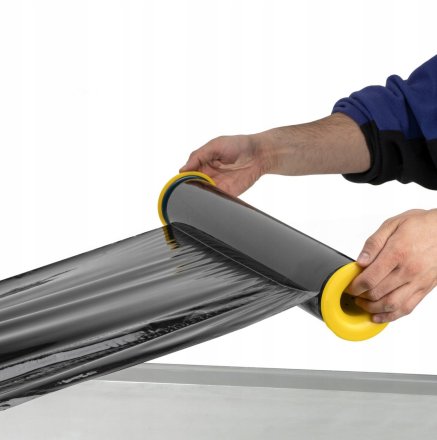 Folia stretch beztubowa czarna HarmadonCoreless™ 2,15kg/17µm - 288 szt. + dyspenser GRATIS 4